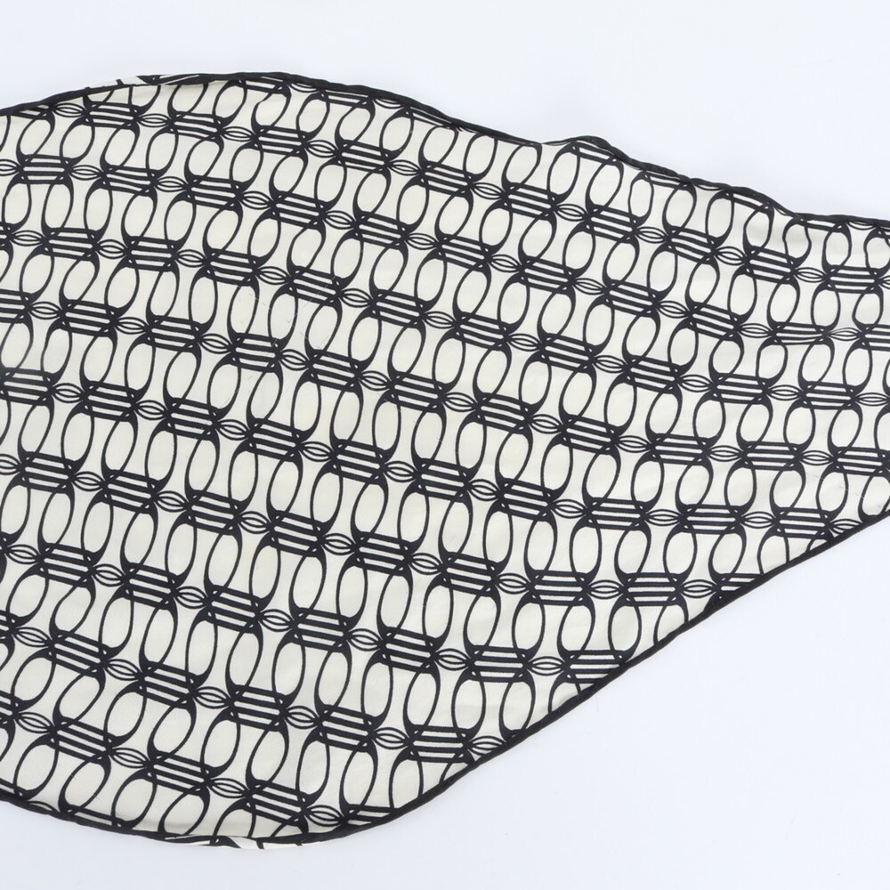 Gucci all-over monogram pattern scarf/muffler, bl… - image 5